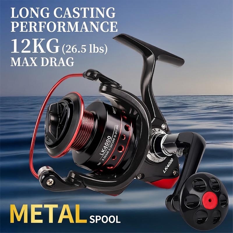 Fishing Boat Steering Wheel - Moulinet de pêche spinning tout en