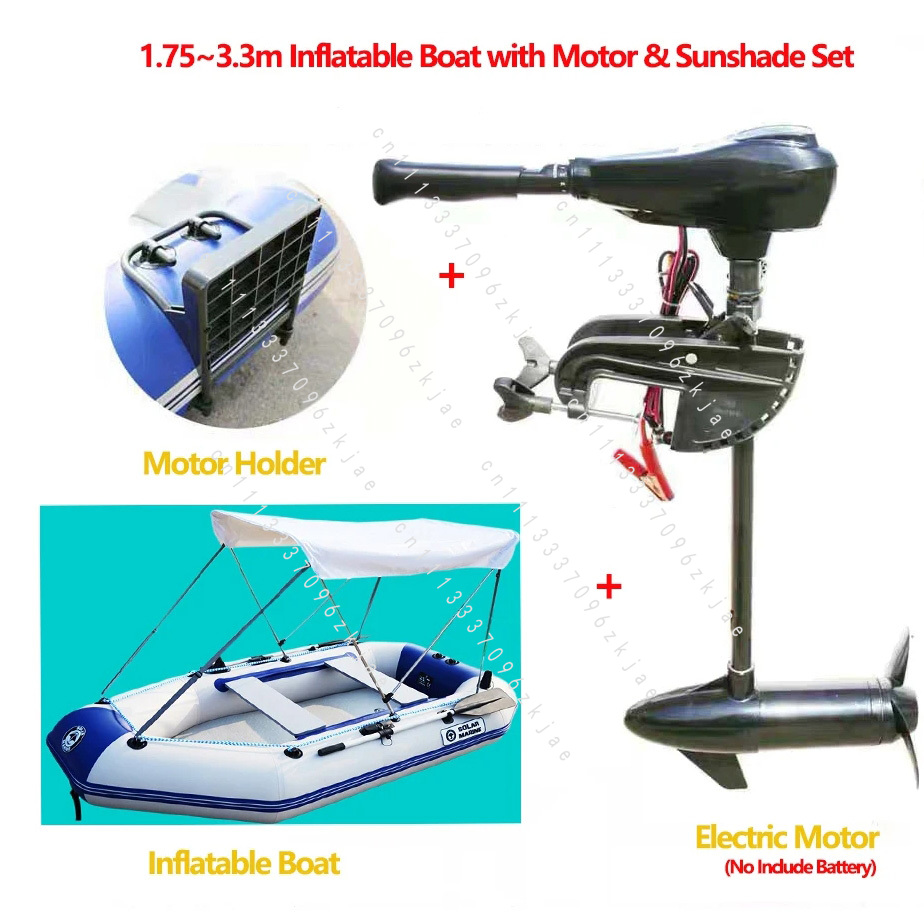 Fishing Boat Inflatable - Bateau gonflable de 1,75 à 3,3